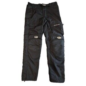 Fieldsheer Men's 3XL Heavy-Duty Polyester Motorcycle Over-Pants Black